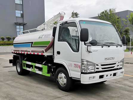 國(guó)六五十鈴5方吸糞車(chē)
